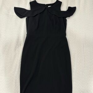 Calvin Klein Black Off-Shoulder Dress